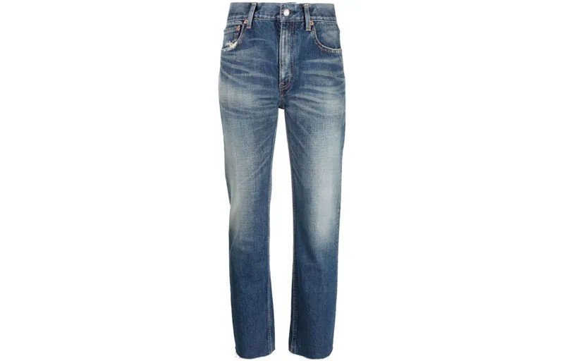 SAINT LAURENT Женские джинсы, цвет Blue