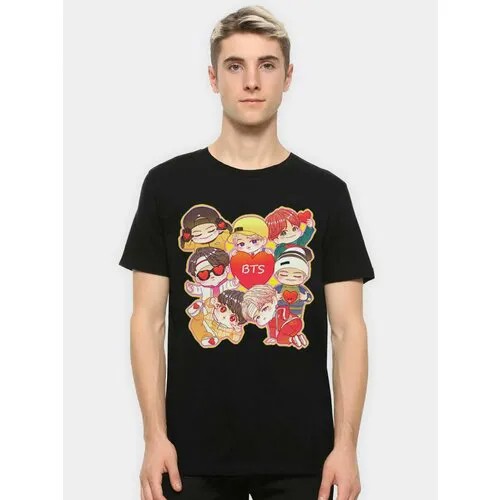 Футболка Design Heroes, размер M, черный