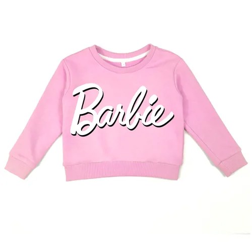 Толстовка Barbie Extra розовая с логотипом размер 98
