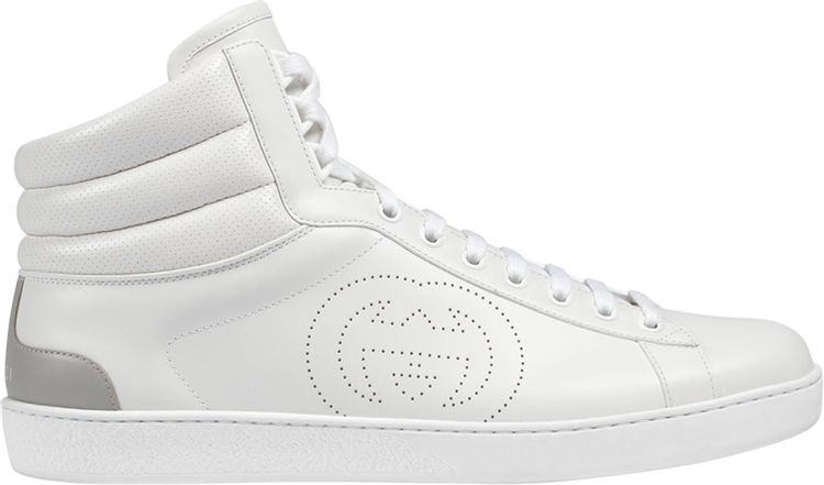 Кроссовки Gucci Ace High White, белый