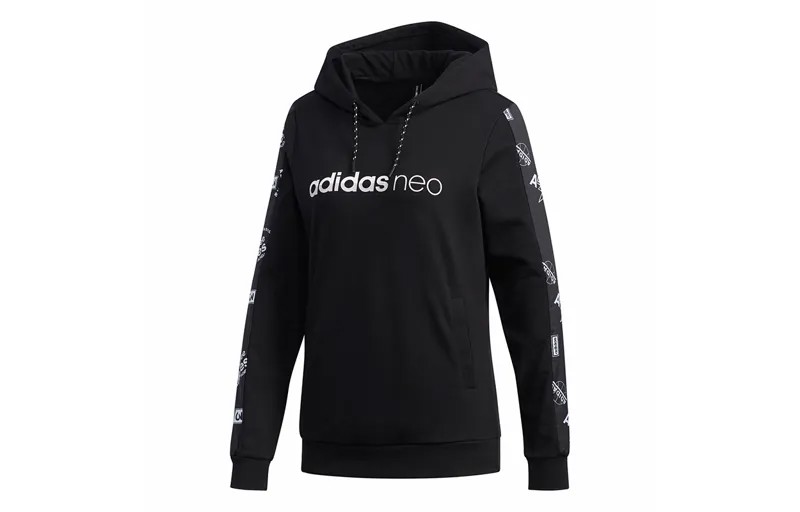 Толстовка женская черная Adidas Neo