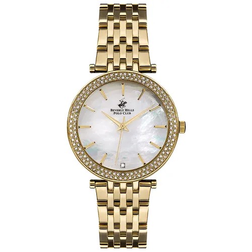 Наручные часы Beverly Hills Polo Club Наручные часы Beverly Hills Polo Club BP3183C.120, белый, золотой
