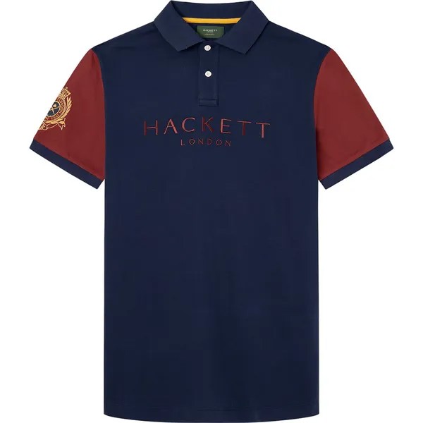 Поло с коротким рукавом Hackett Heritage Multi, желтый