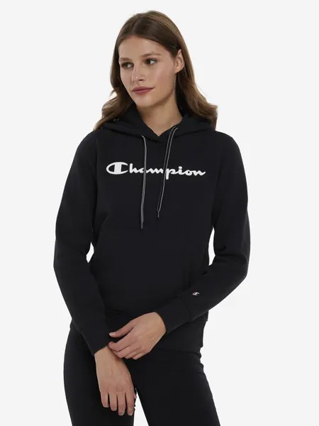 Худи женская оверсайз Champion, Черный