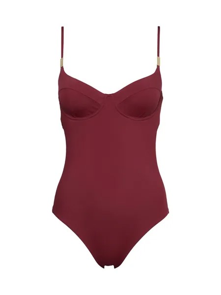 Купальник Calvin Klein Swimwear, ржаво-красный