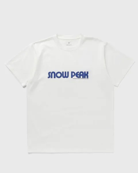 Футболка Snow Peak Land Station T Shirt, белый