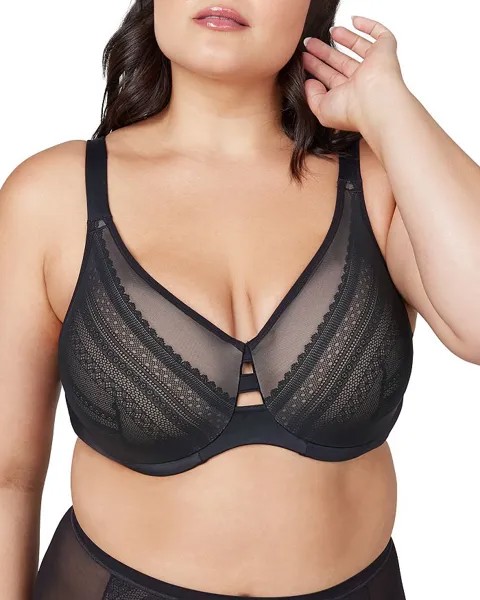 Низкопрофильный бюстгальтер Illusion Lace Minimizer на косточках Spanx