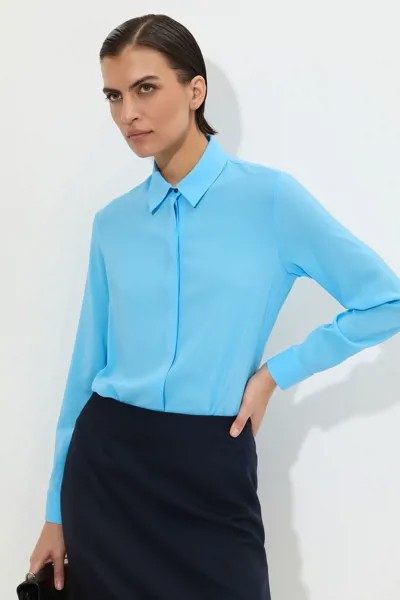 Блузка в голубом оттенке VASSA&Co