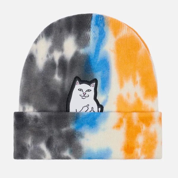 Шапка Ripndip Lord Nermal Tie-Dye голубой, Размер ONE SIZE