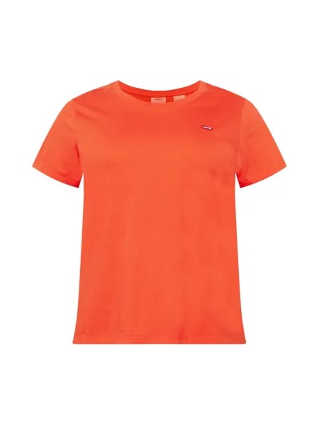 Рубашка Levi's, оранжево-красный