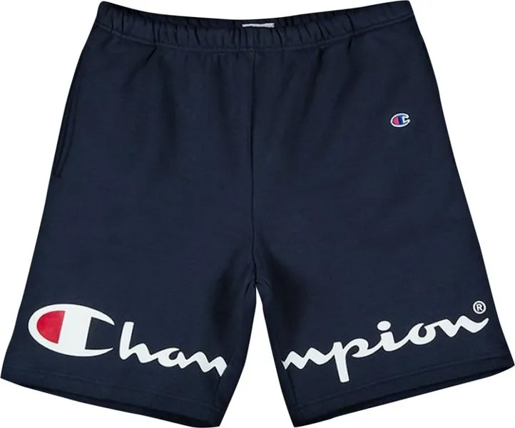 Спортивные шорты Supreme x Champion Sweatshort 'Navy', синий