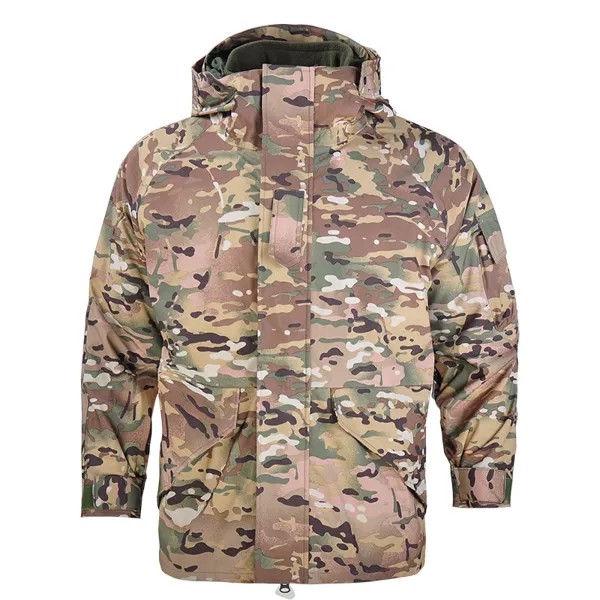 Американская армейская Военная камуфляжная утепленная куртка MC + подкладка парка Военная тактическая куртка с капюшоном 2 в 1 Водонепроницаемая зимняя верхняя одежда