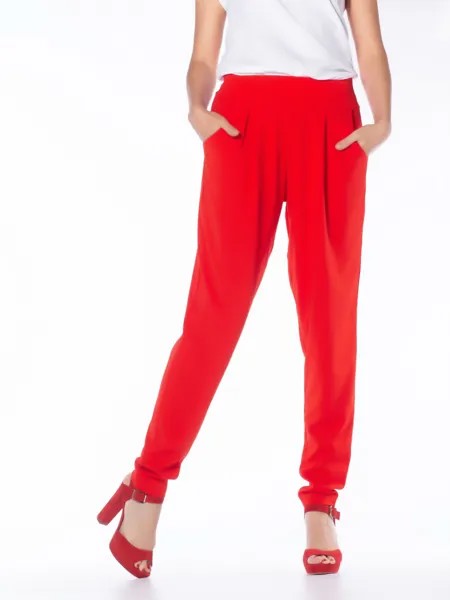 Брюки женские Giulia BAGGY STYLE 01 красные XS