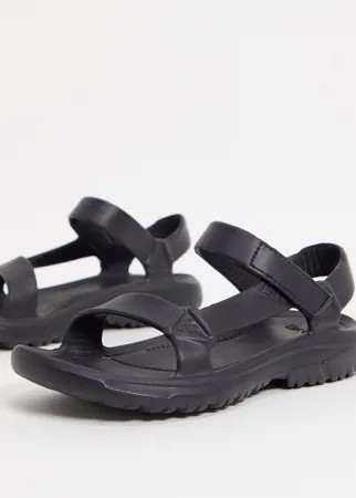 Черные сандалии Teva Hurricane Drift EVA-Черный цвет