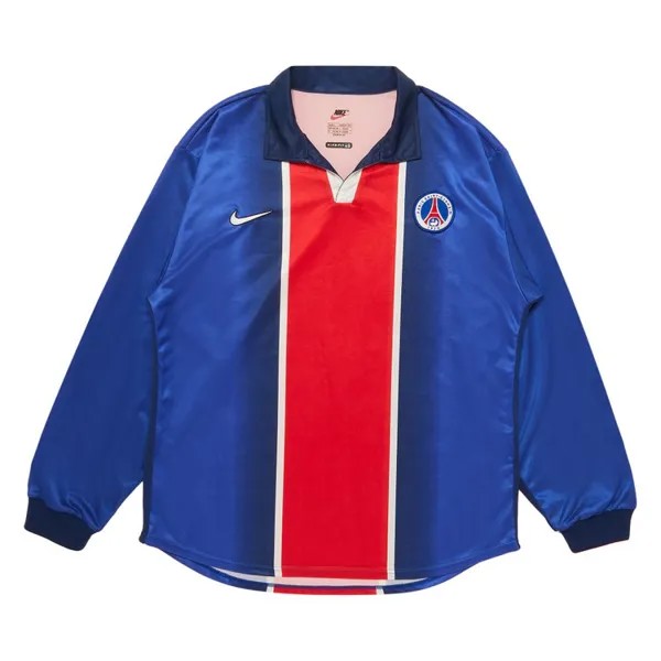 Джерси Nike Paris Saint-Germain Long-Sleeve 'Blue/Red', синий