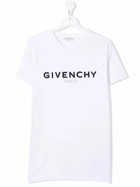 Givenchy Kids футболка с логотипом