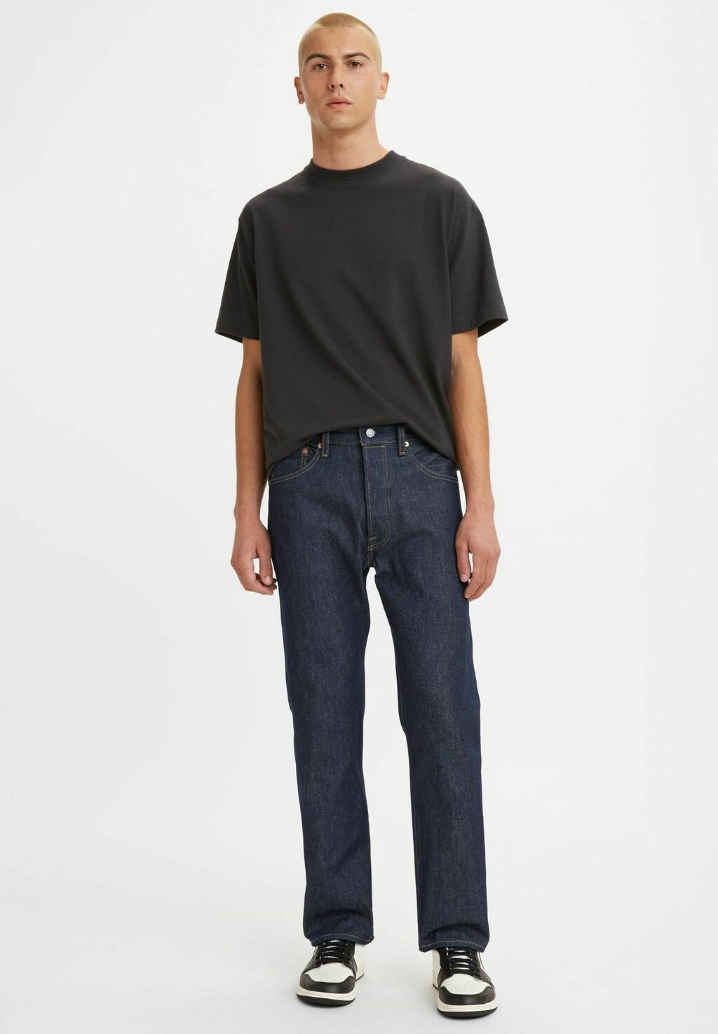 Прямые джинсы ORIGINAL Levi's, синий металлик