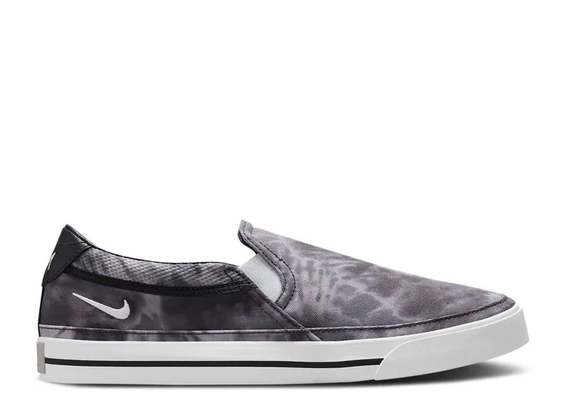 Кроссовки Nike Court Legacy Print 'Tie-Dye - Grey Fog', серый