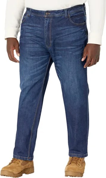 Джинсы FR (Flame Resistant) Big and Tall Stretch Denim Wolverine, цвет Dark Denim