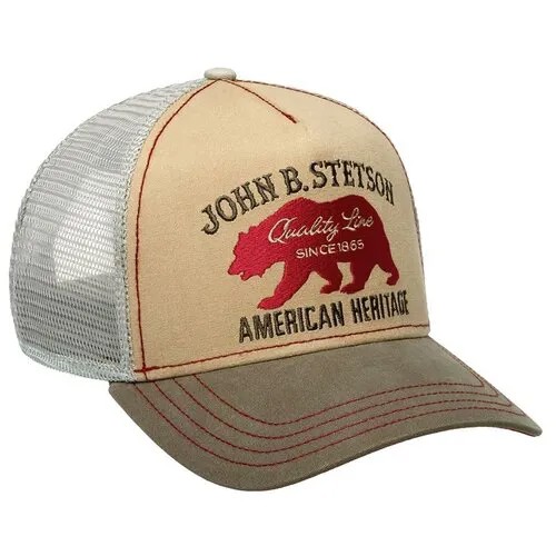 Бейсболка с сеточкой STETSON 7751101 TRUCKER CAP BEAR, размер ONE