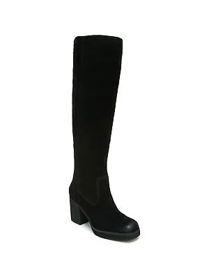 ZODIAC Женские черные кожаные классические ботинки Padma на широком телячьем каблуке, размер 9 м