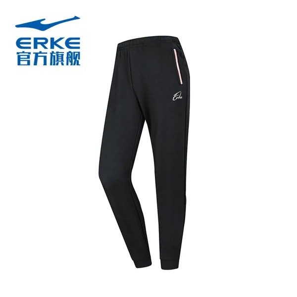 Спортивные брюки Hongxing Erke, осень и зима, новые женские повседневные спортивные брюки, плотные тонкие бархатные закрытые женские брюки, брюки
