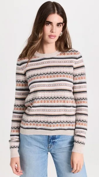 Свитер Autumn Cashmere Fair Isle Crew Cashmere