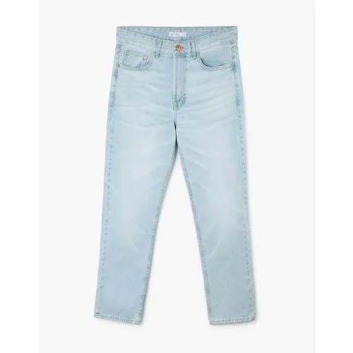 Джинсы классические Gloria Jeans, размер 46/182, голубой, синий