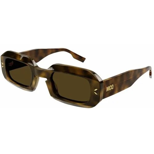 Солнцезащитные очки McQ Alexander McQueen, коричневый