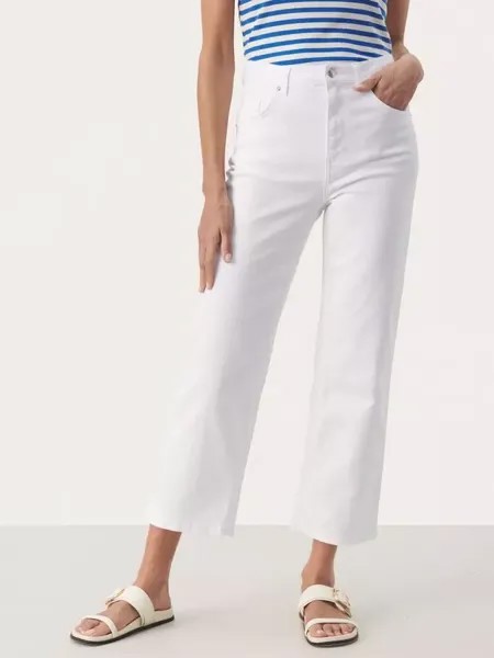 Джинсы Part Two Judy Straight Legs High Waist, цвет bright white