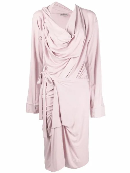 Vivienne Westwood платье миди асимметричного кроя