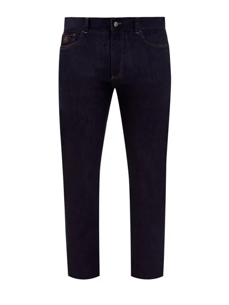 Джинсы Tapered Fit с контрастной прострочкой швов