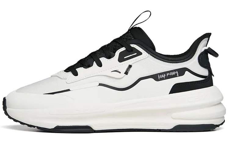 ANTA C37 Series Lifestyle Shoes Women's Low-top Ivory/Black
