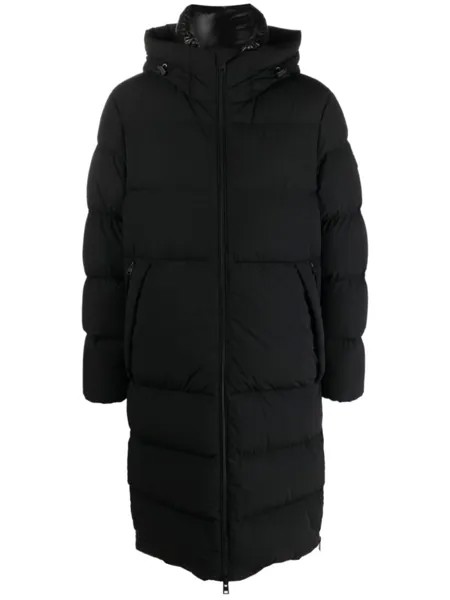 Woolrich стеганая парка Sierra Supreme с капюшоном, черный