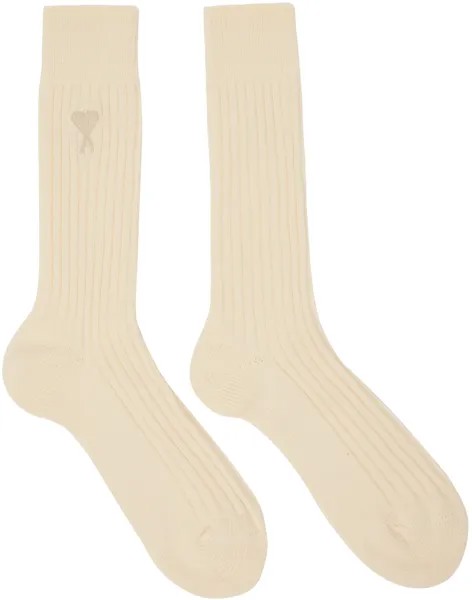Однотонные носки Off-White AMI Alexandre Mattiussi
