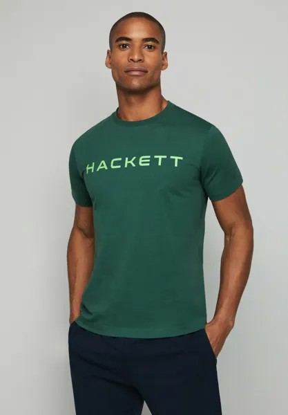 Футболка с принтом Hackett London, зеленый