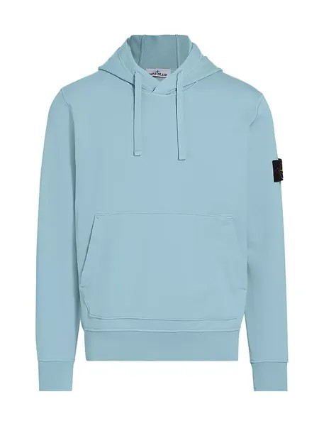 Толстовка из флиса Core Stone Island, цвет sky blue