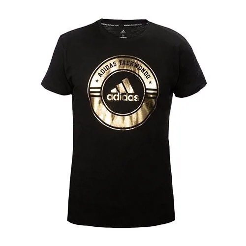 Футболка Combat Sport T-Shirt Taekwondo черно-золотая (размер S)