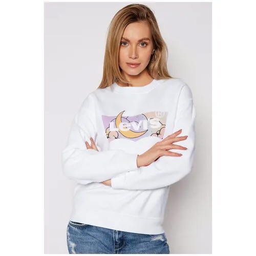 Свитшот Graphic Standard Crew 18686-0004 Белый 48