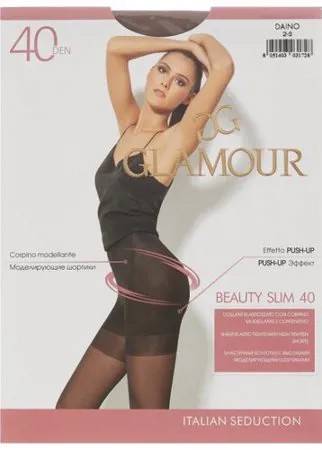 Колготки Glamour Beauty Slim 40 den, размер 2-S, daino (бежевый)