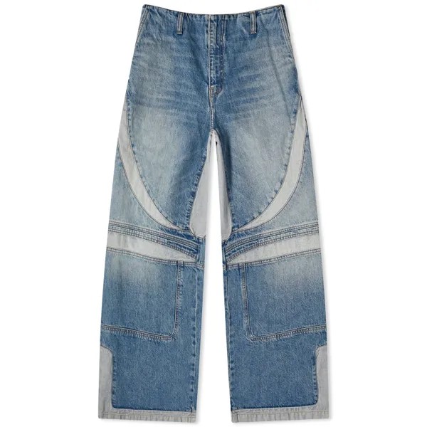 Брюки Amiri Baggy Motocross Pant, цвет Worn Indigo