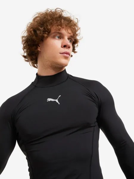 Лонгслив компрессионный мужской PUMA Liga Baselayer, Черный