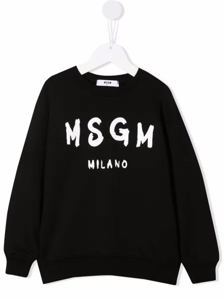 MSGM Kids толстовка с логотипом