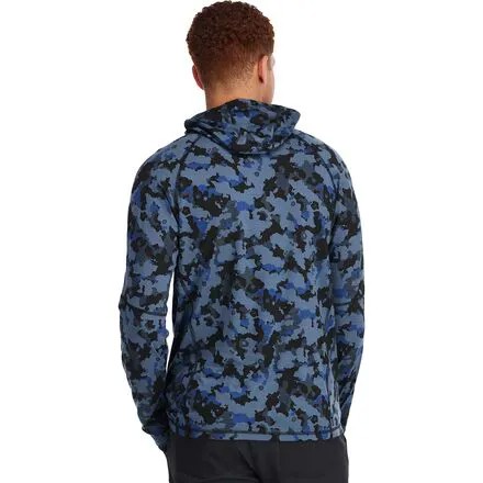 Толстовка Alpine Onset Merino 150 мужская Outdoor Research, цвет Naval Blue Camo