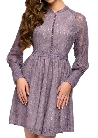 Вечернее платье женское D&M by 1001DRESS 0112001-30041VL фиолетовое M