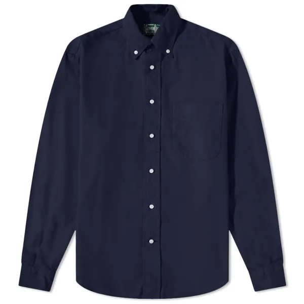 Рубашка Gitman Vintage Button Down Overdyed Oxford Shirt - END. Excl