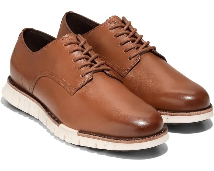 Оксфорды Cole Haan Zerogrand Remastered Plain Toe, цвет British Tan/Ivory