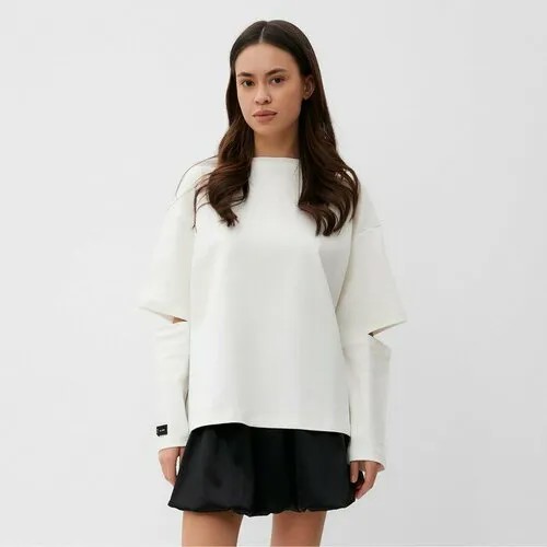 Футболка MIST, размер L/XL, бежевый, белый