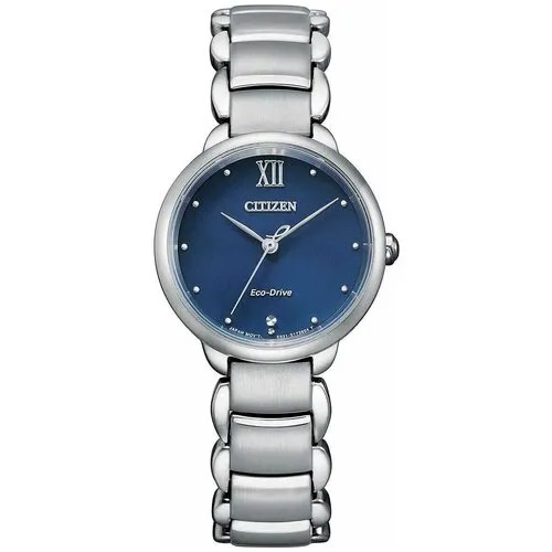 Наручные часы CITIZEN Японские часы наручные женские Citizen EM0920-86L, синий