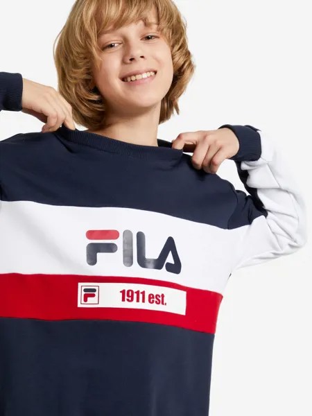 Свитшот для мальчиков FILA, Синий